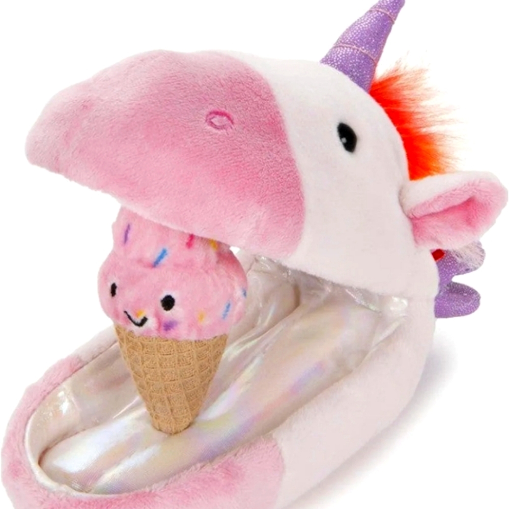 Gund Unicorn with Ice Cream 9.5 in Plush Pod BNWT SO